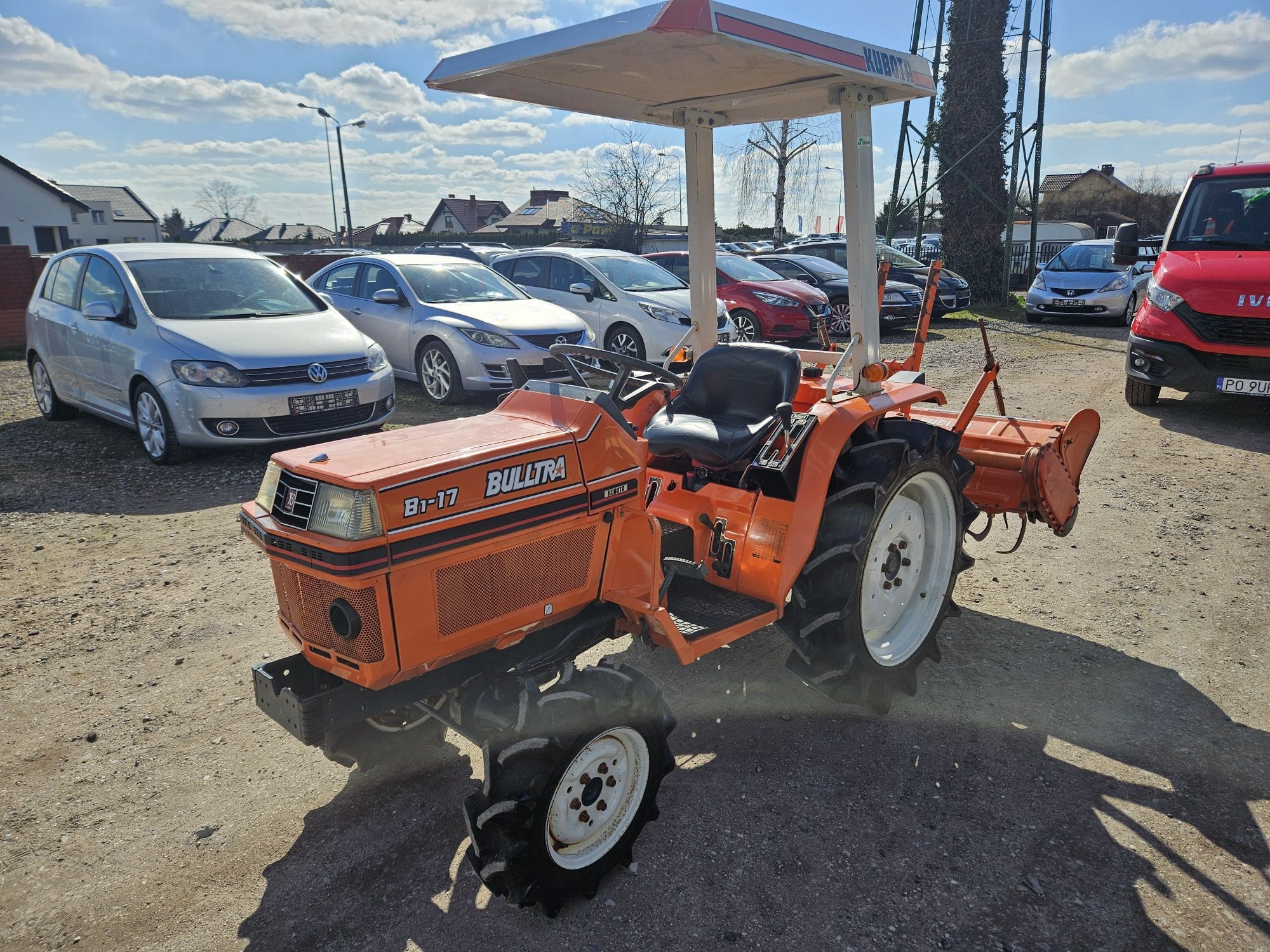 Mini traktorek Kubota BULLTRA B1-17 tylko 290MTH