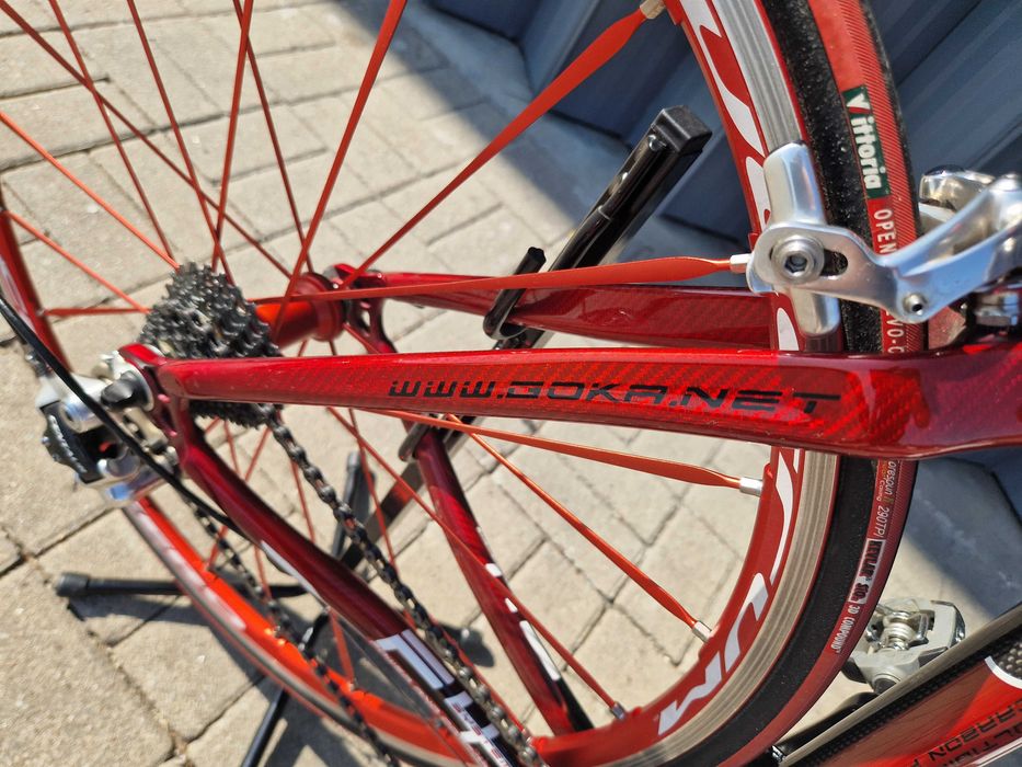 Bicicleta estrada em carbono