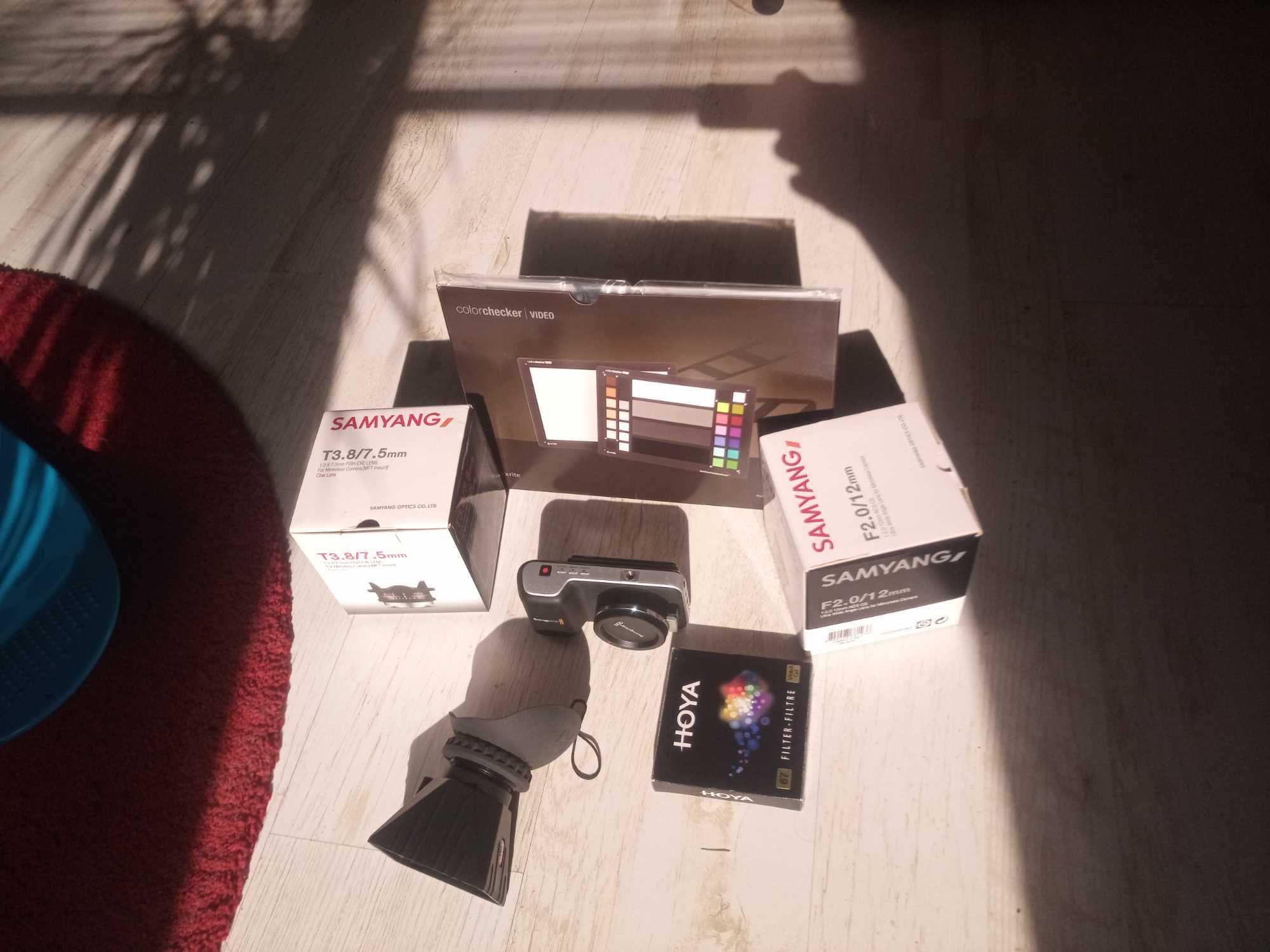 Kamera Blackmagic pocet BMPCC (1gen) plus akcesoria