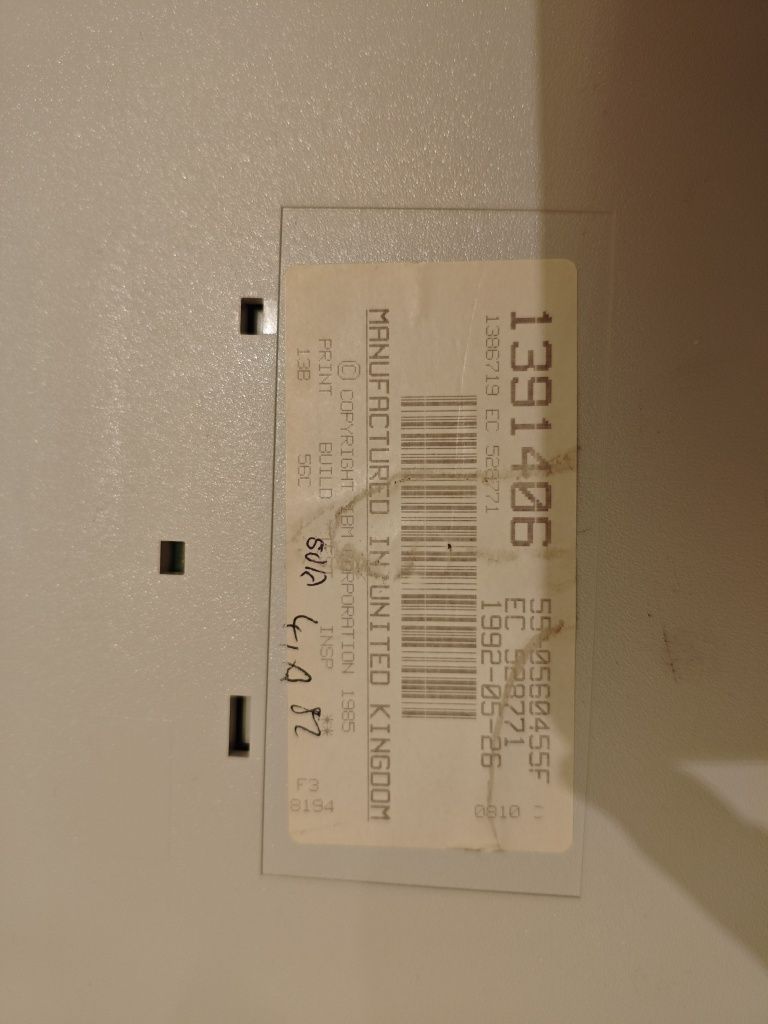Klawiatura ibm model m + mysz ibm