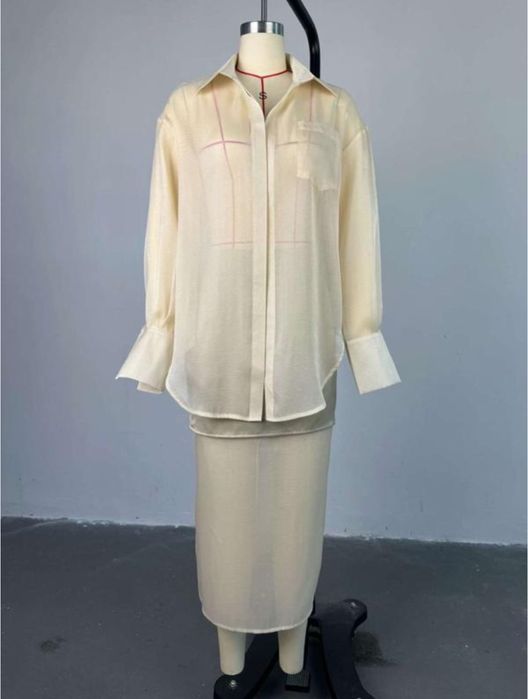 Костюм юбка блуза