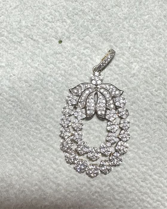 Кулон серебряный