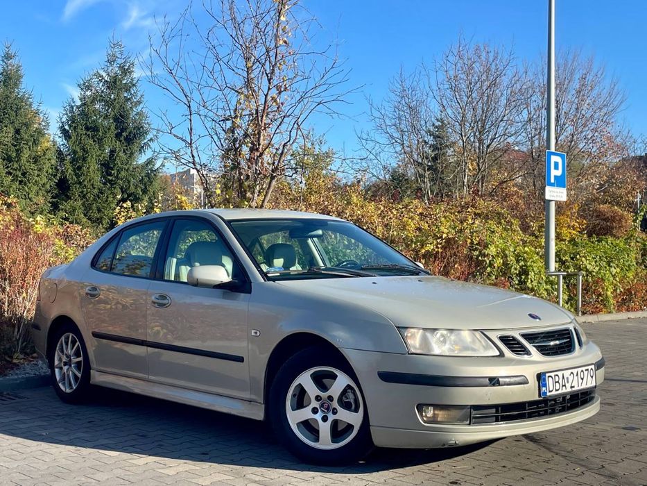 Saab 9-3 1.9d // Swieta Otwarte // Piekny Kolor // Skora // Zadbany