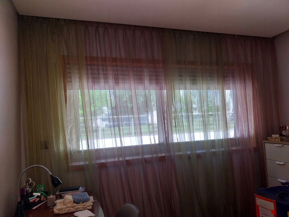 Cortinados em organza