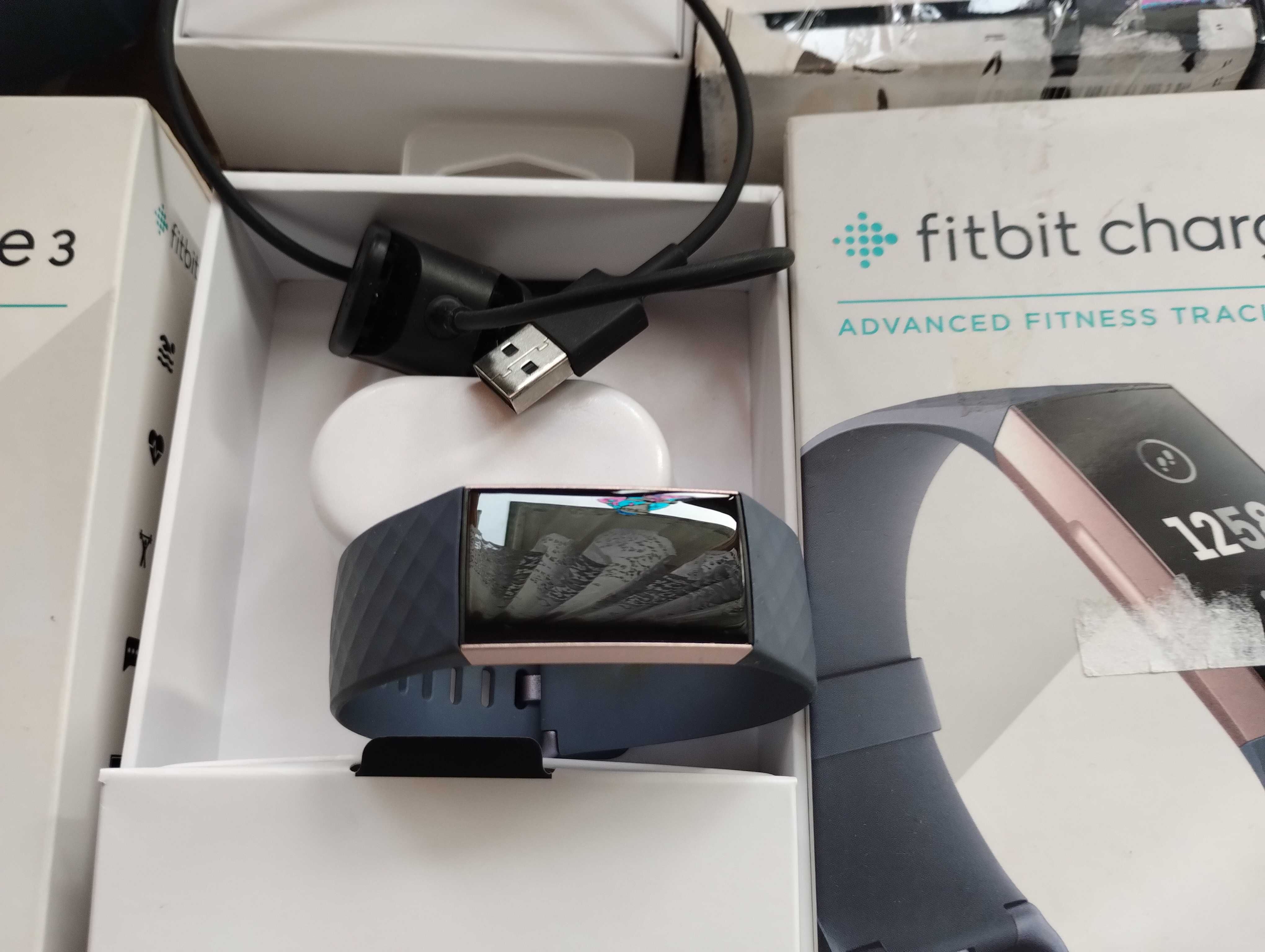 5x sztuk Fitbit Charge 3 Zestaw Smartwatch opaska fitness bransoletka