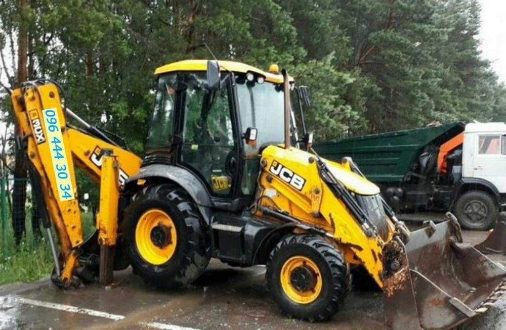 Екскaватop JCB-3,Вивіз гpyнту-смiття,щебiнь,пiдсипка,пicoк.Дaфи,кaмази