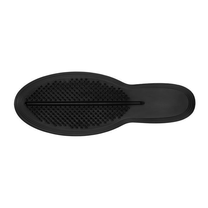 Szczotka do włosów cienkich splątanych przedłużanych mokrych czarna