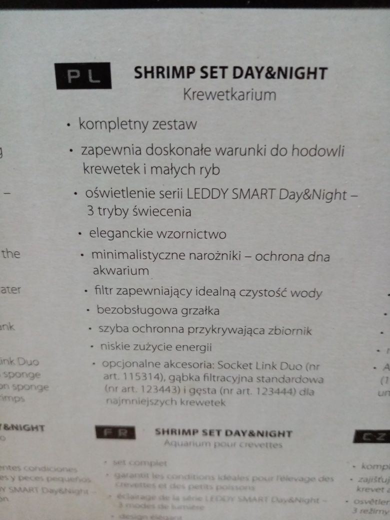 Aquael Shrimp Set Day&Night 20l Black - TINAZOO WITKIEWICZA