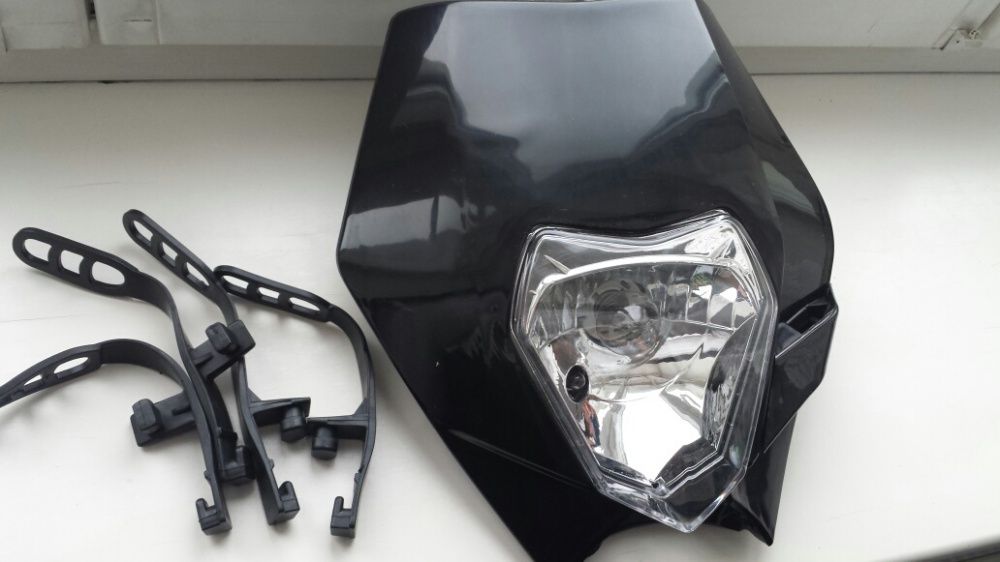 Owiewka lampa enduro supermoto ktm crf rmz kx rm yz xt te wr husqvarna