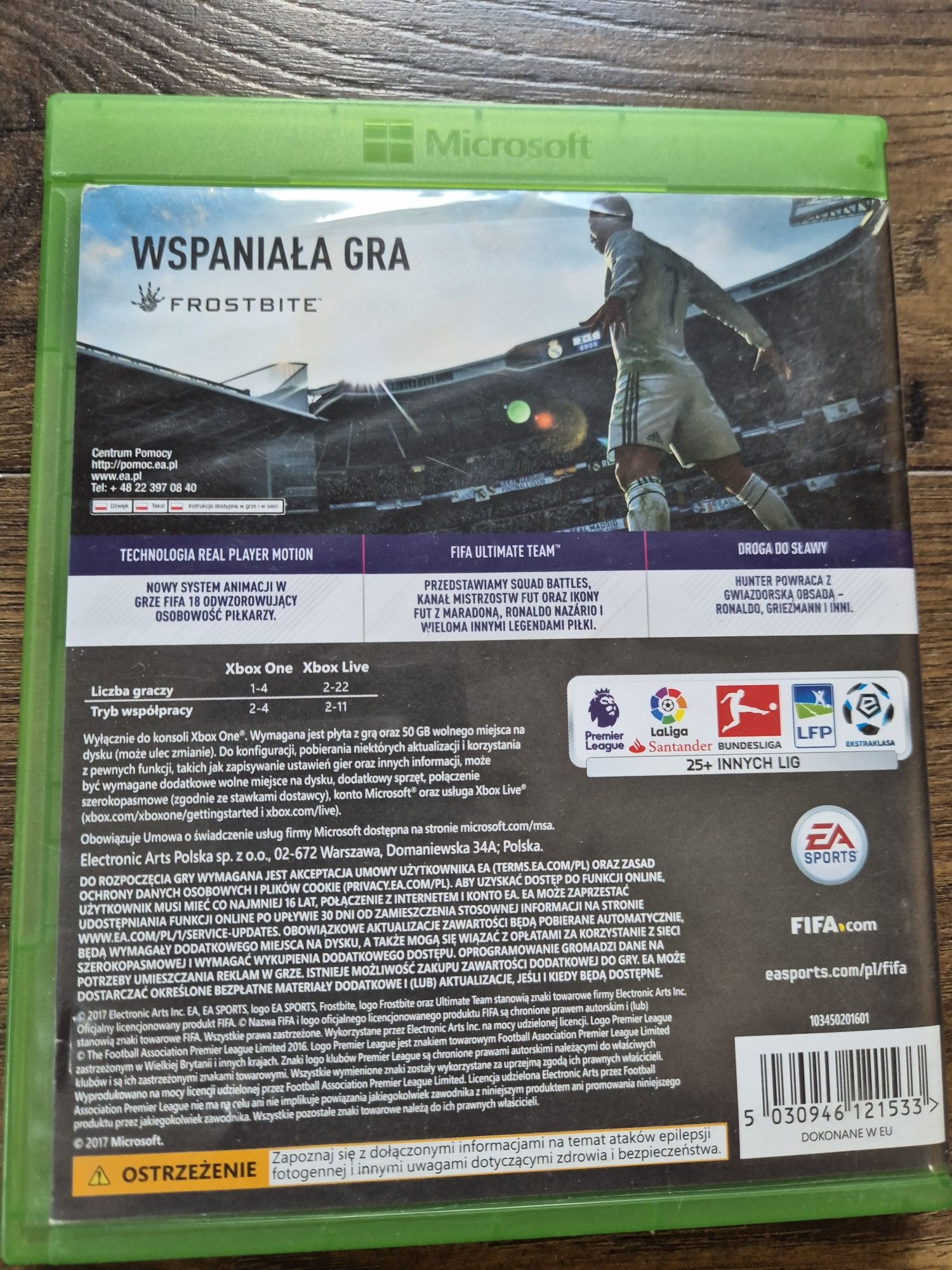 Fifa 18 xbox one Bdb
