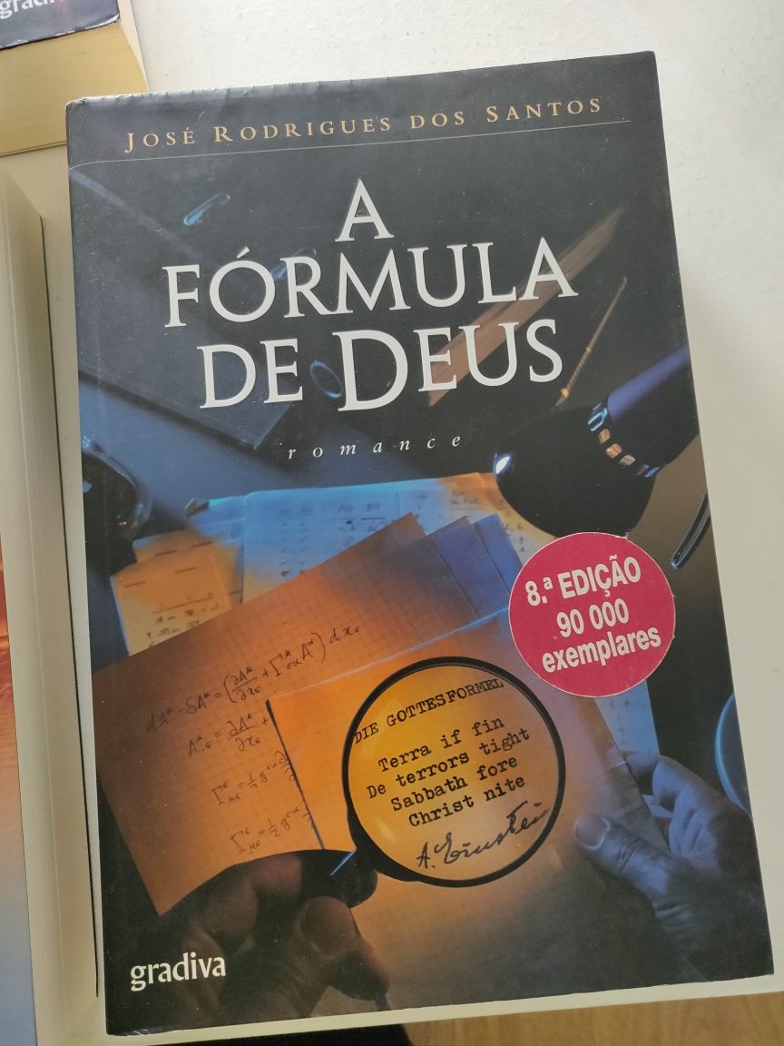 Vendo livros José Rodrigues dos Santos