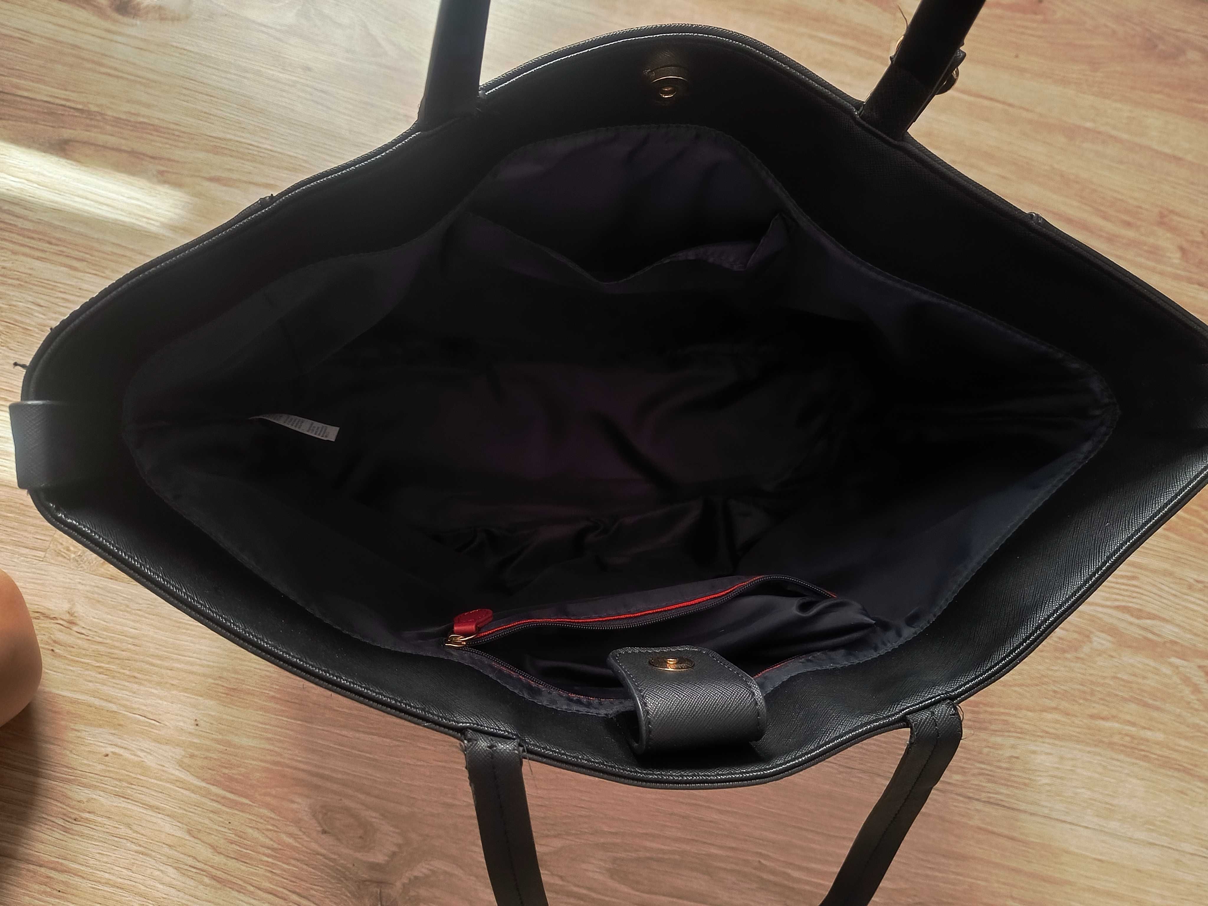 Torba shopper Tommy Hilfiger duża