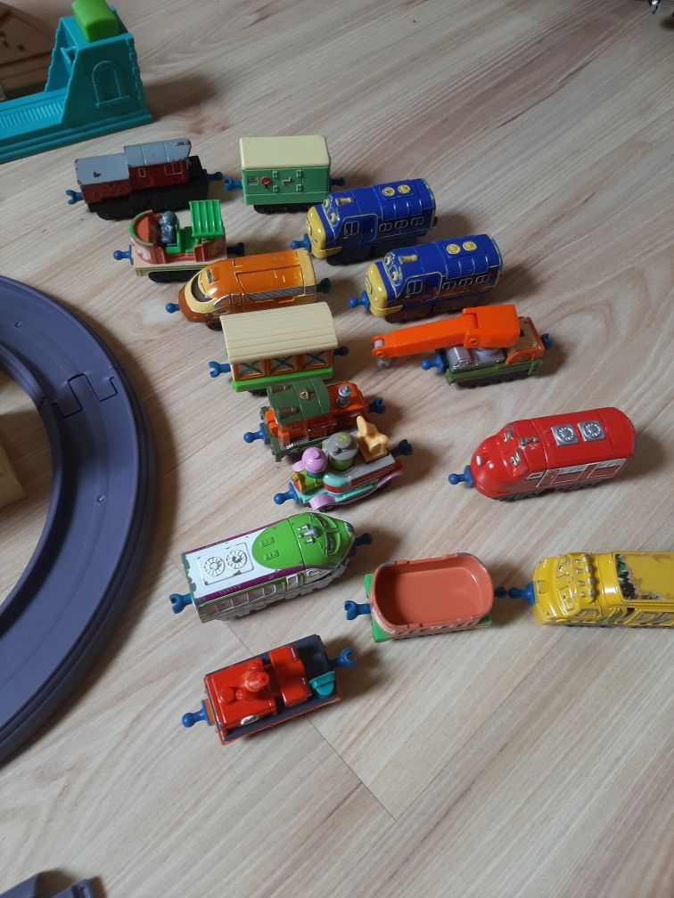 Stacyjkowo tory walizka ciuchcia chuggington