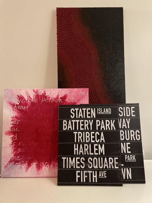 Conjunto de 4 quadros perfeitos para decorar a sua casa ou Airbnb