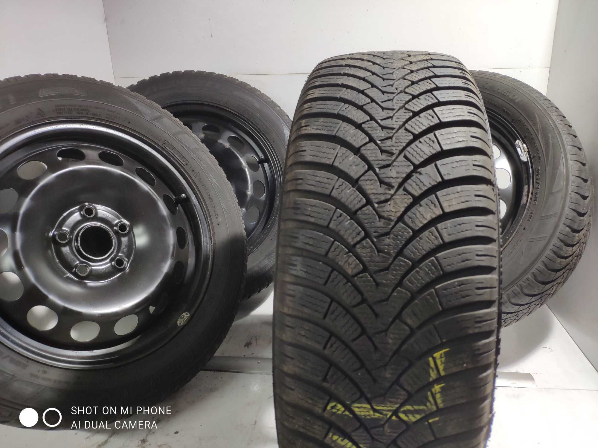 Koła opony felgi 205/55R16 VW 5x112 16 stalowe komplet 4szt zimowe 4s