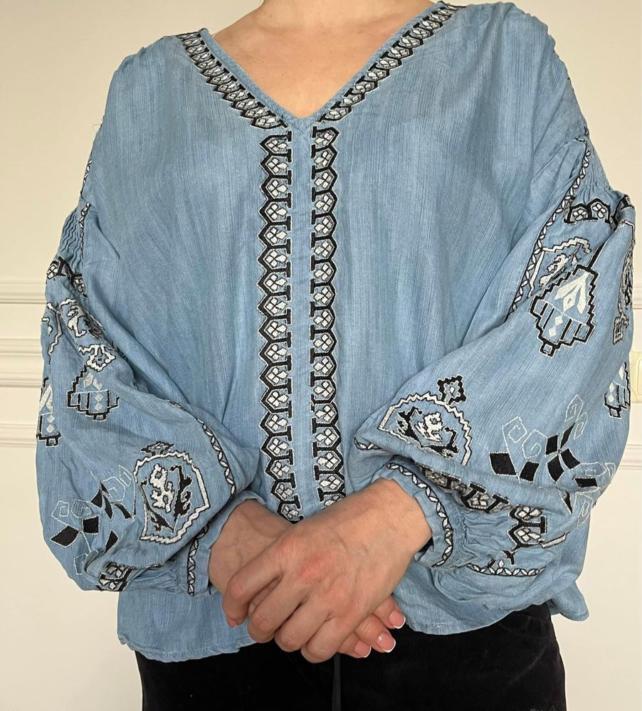 Блуза вишиванка Zara