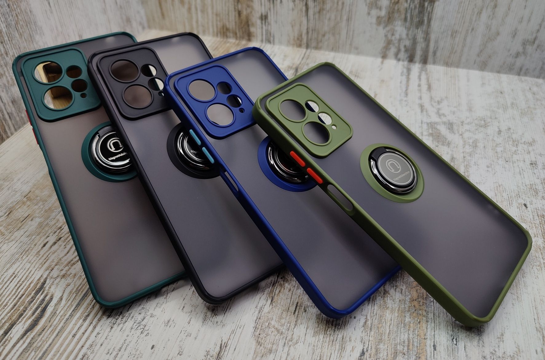 Чехол с бортом Matt Ring на Xiaomi Redmi Note 12 4G Кольцо. Чохол