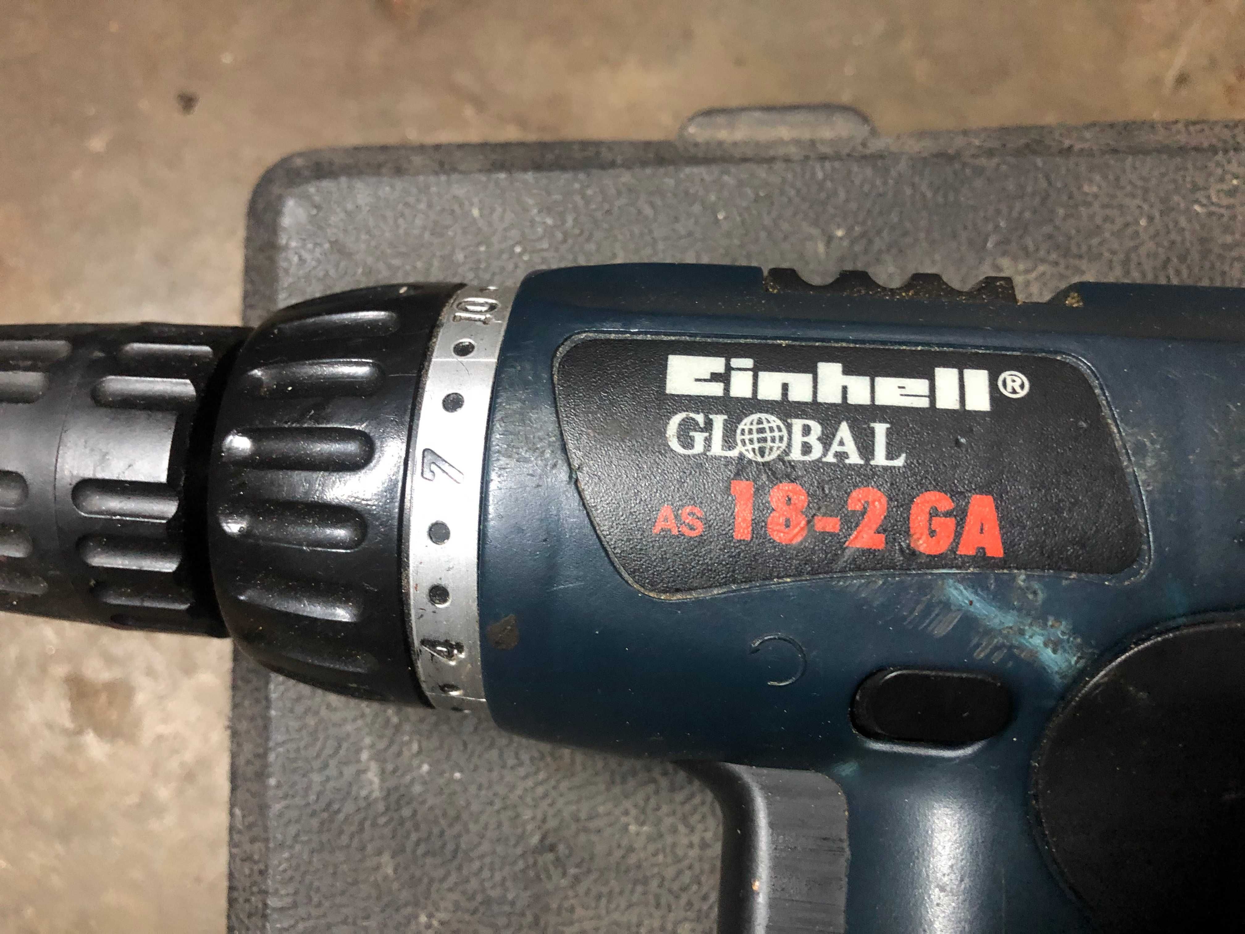 Wkrętarko-wiertarka Einhell Global AS 18-2 GA