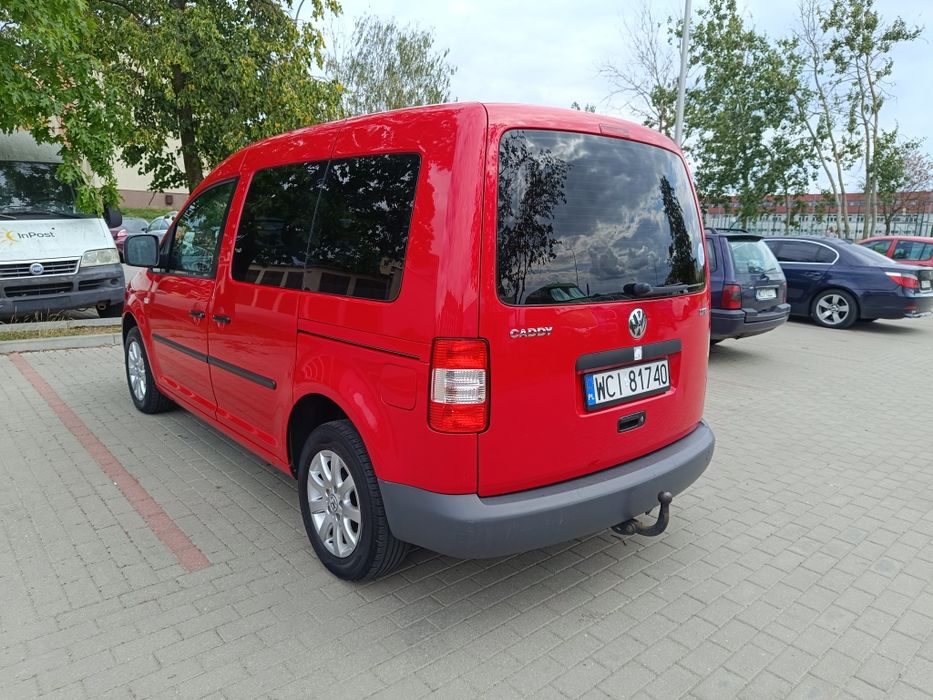 VW Caddy 1,4 benzyna + gaz //klimatronik//