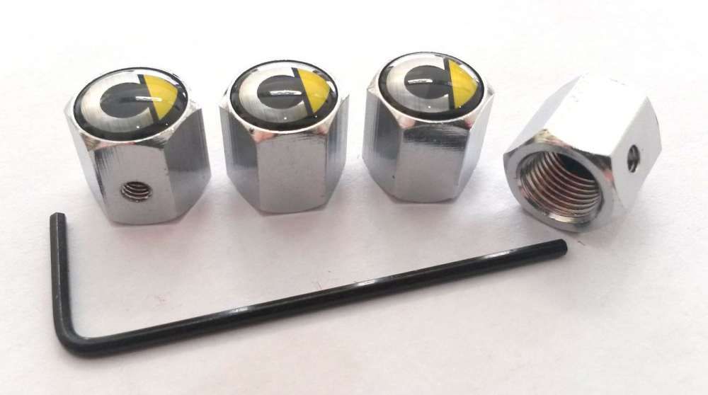 Tampas de válvulas de jantes anti-roubo para todos os carros