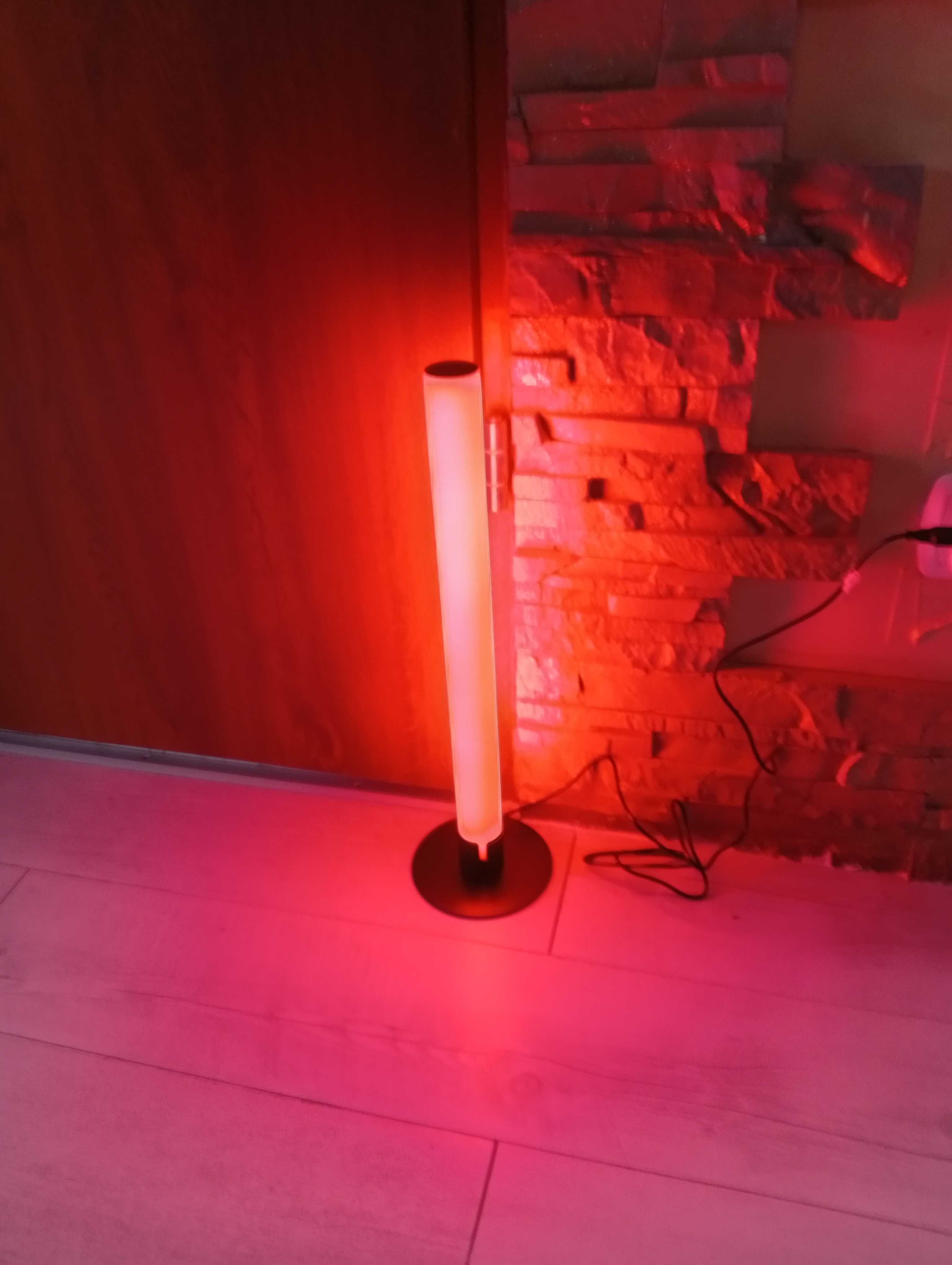 Light Bar LED RGB Lampa Słupek 360st 41cm pion i poziom 20 efektów