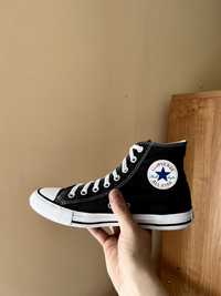 Converse 40 Czarne Klasyczne Wysokie Trampki All Star 25.5cm