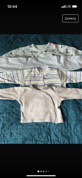 4 bluzeczki dla chłopca 68 cm