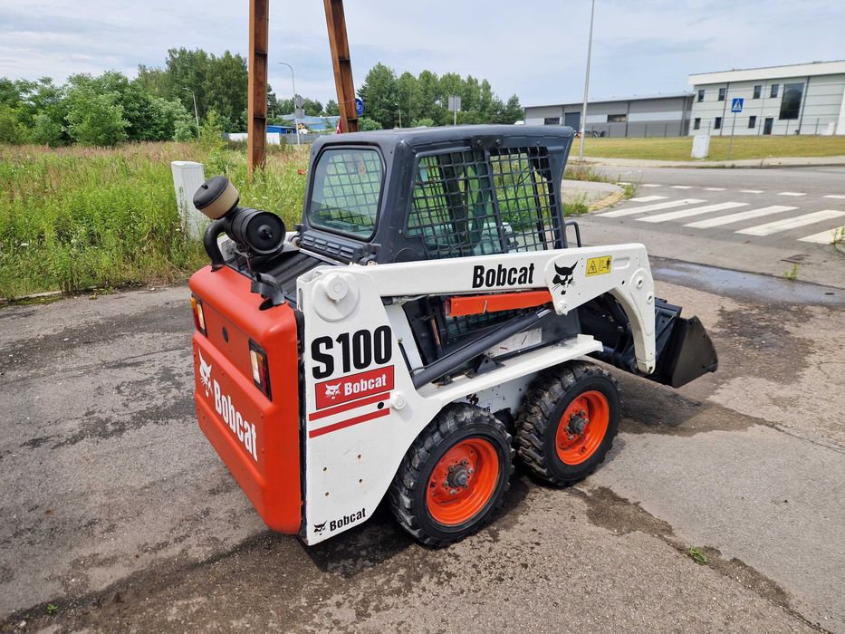 Miniladowarka ladowarka BOBCAT S100 .3300 MTH 2014  bardzo ładny stan