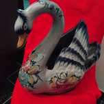 Pato decorativo para casa ou jardim
