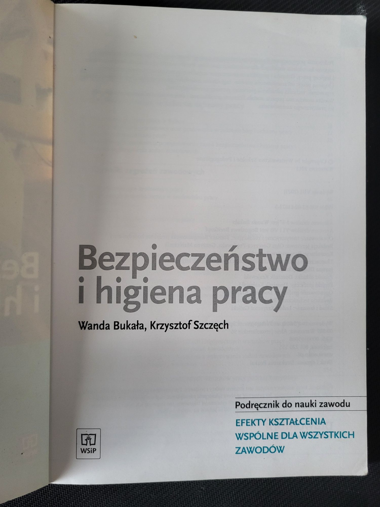 Bezpieczeństwo i higiena pracy
