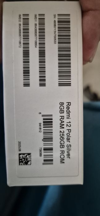 Redmi 12 polar silver