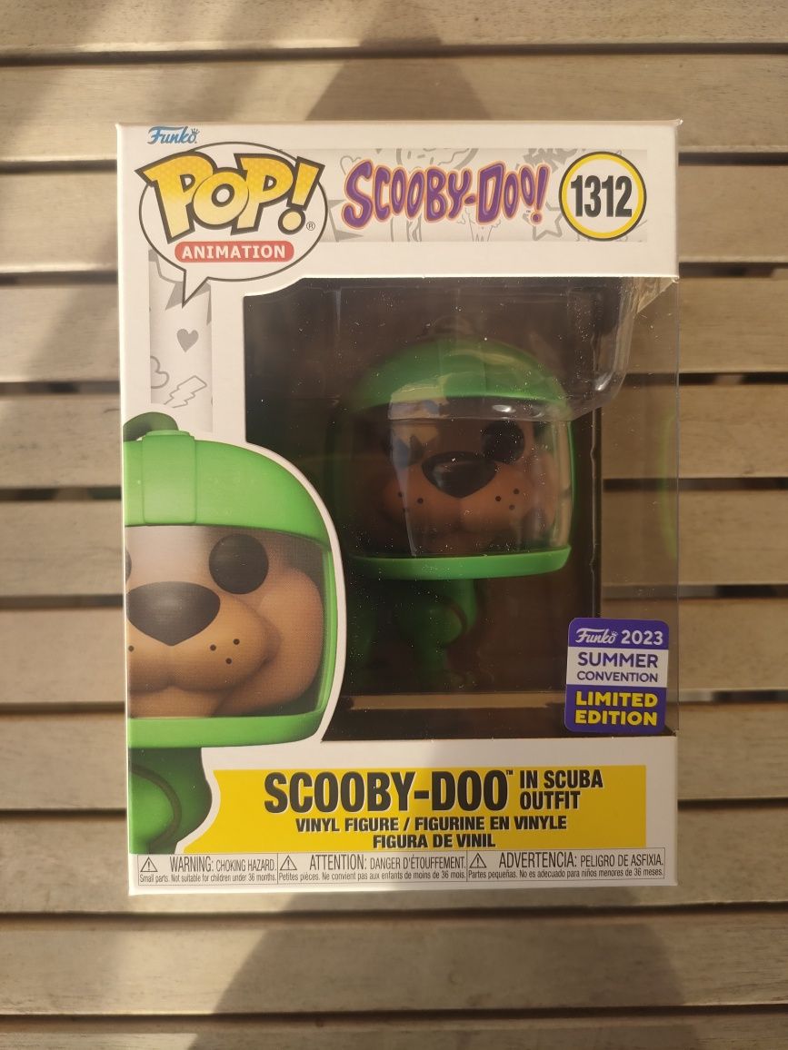 Funko Pop Animation Scooby-Doo in scuba outfit
Scooby-Doo in scuba out