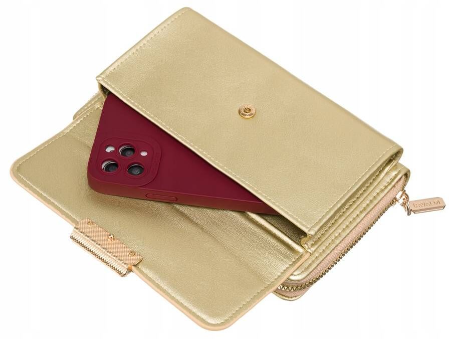 mini torebka-portfel na długim, doczepianym pasku - 4u cavaldi