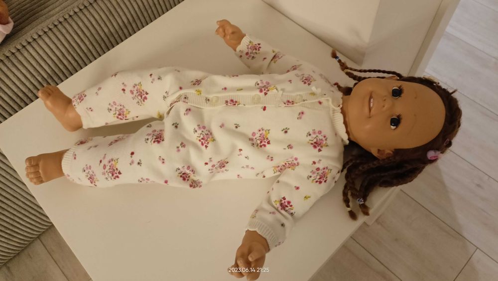Sweterkowy rampers Mothercare j.nowy śliczny bawełna  1złwy