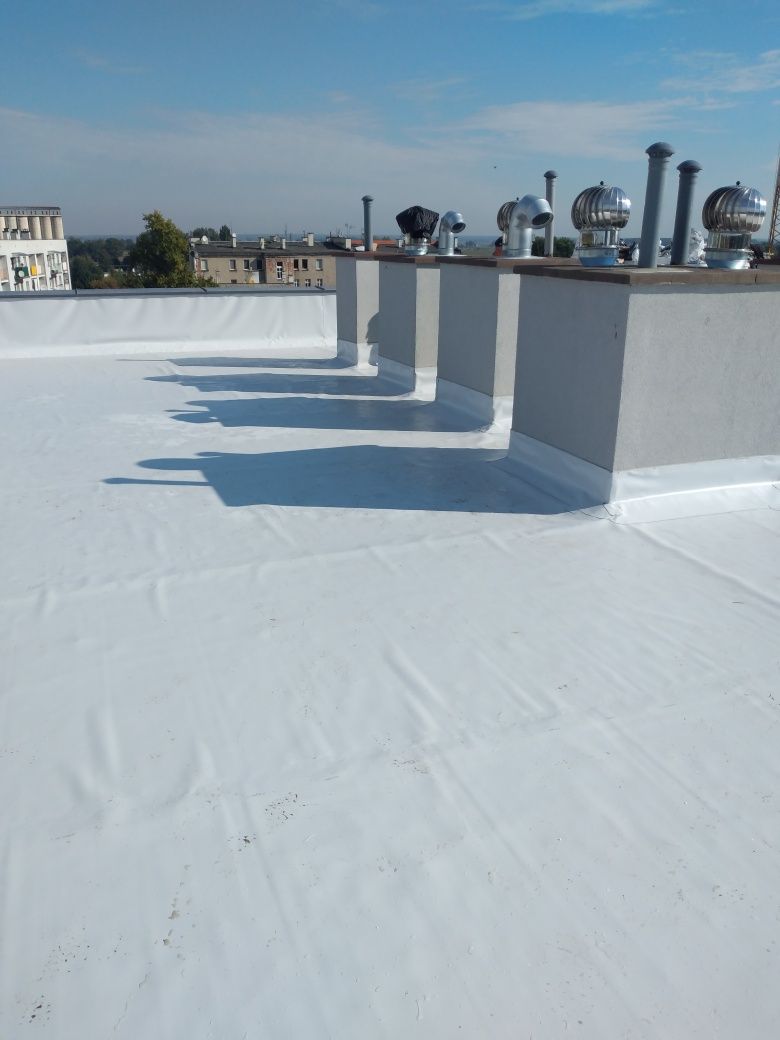 Dekarz-izolacja membraną pcv i epdm dachy płaskie ,tarasy ,balkony