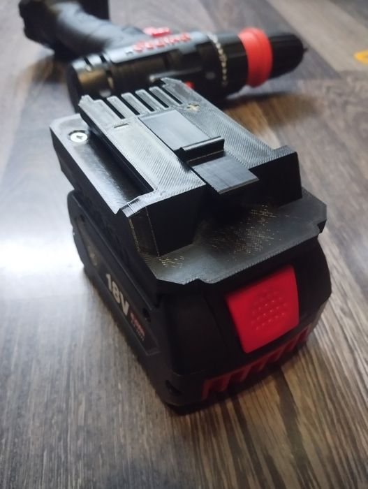 Адаптер перехідник акумулятор Bosch Pro 18V на інструмент Dnipro-M 20V