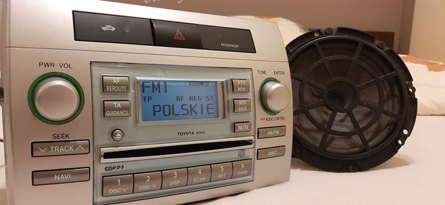 Radio toyota corolla verso w58810 Poprawiona wada Fabryczna