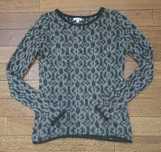 sweter w pepitkę SOLAR