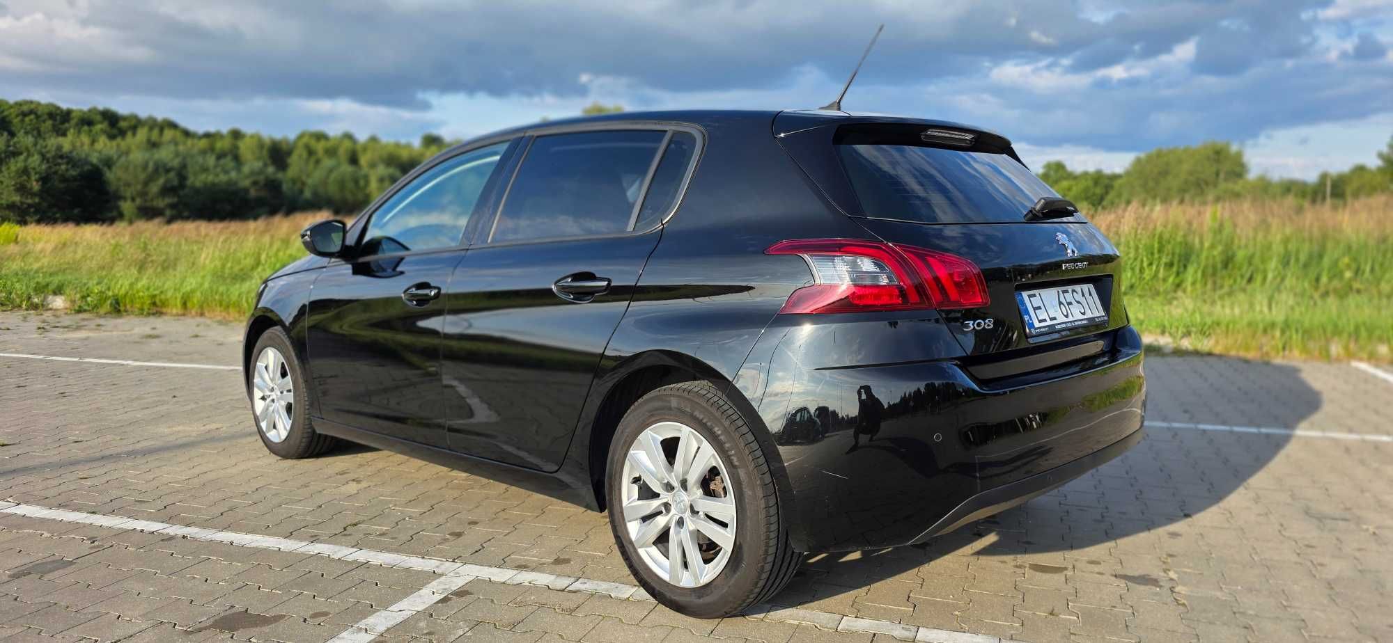 Peugeot 308 , Hatchback ,5 drzwi 1.5 HDI ,salon Polska , 114tyś km