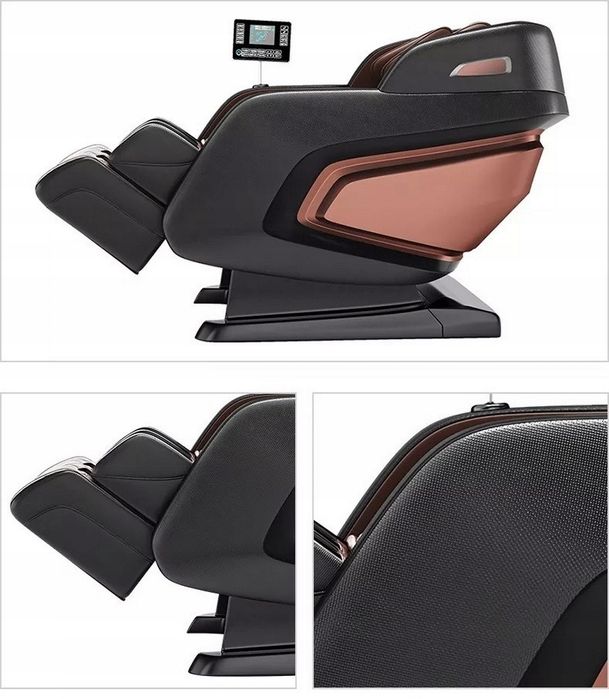 Fotel masujący Shiatsu rozkładany z grzaniem SL