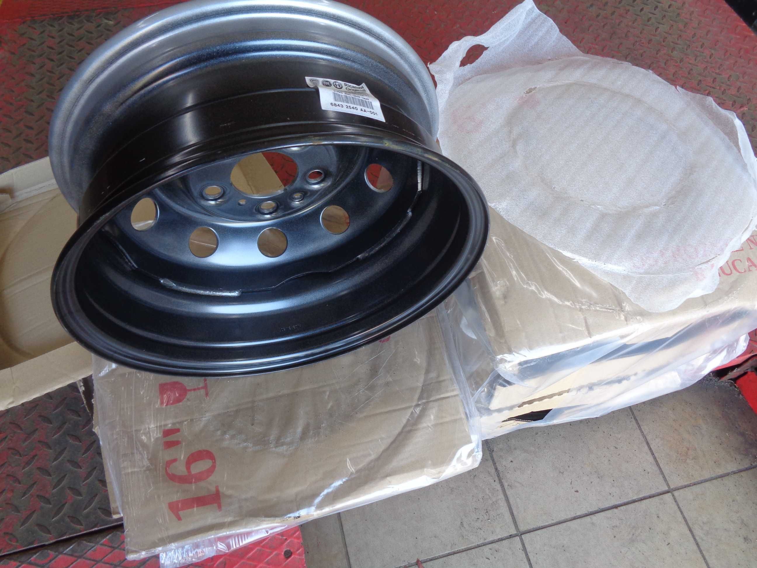 NOWA Felga do Fiat Ducato Jumper Boxer 6x16 ,5x130 ,ET68 ot78,1 F.VAT