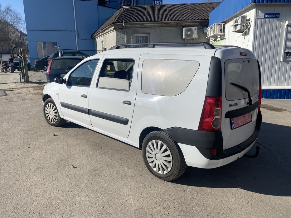 ПАСАЖИР 5 місний Daciy logan mcw 2008 1,6 газ на повному ходу свіжа