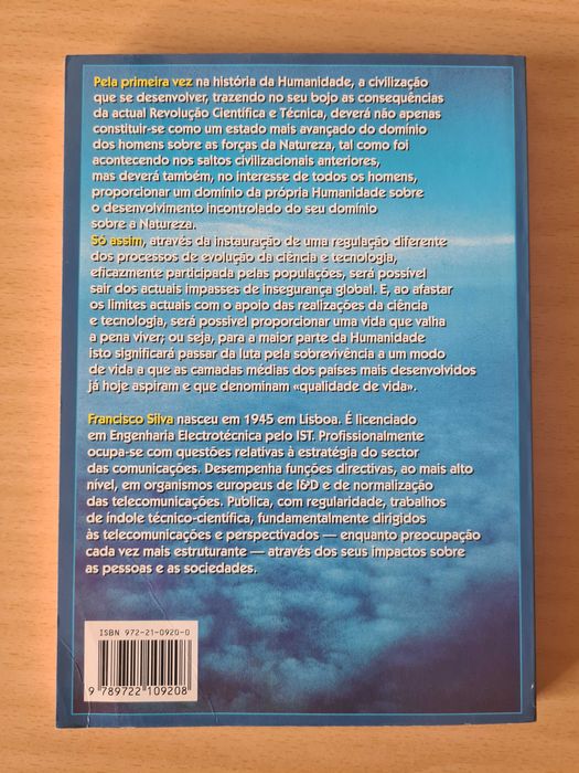 Livro "Fronteiras do Futuro" de Francisco Silva