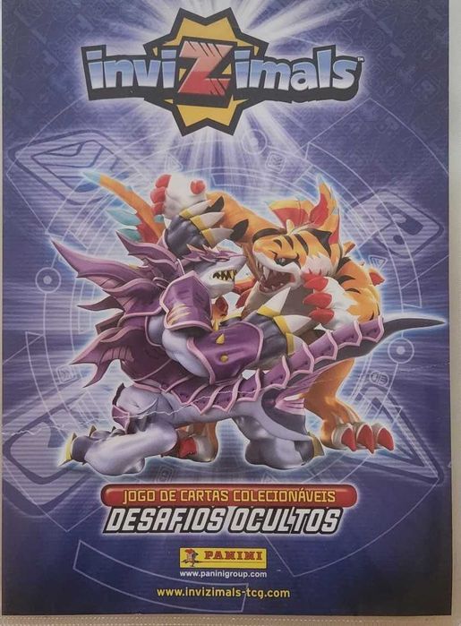 Coleções InviZimals Desafios Ocultos e Nova Aliança, cada 30 euros
