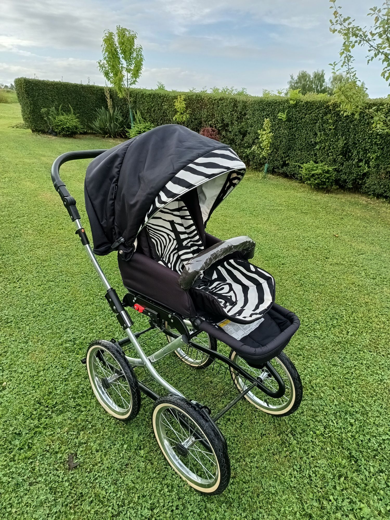 Wózek Retro Zebra 3w1