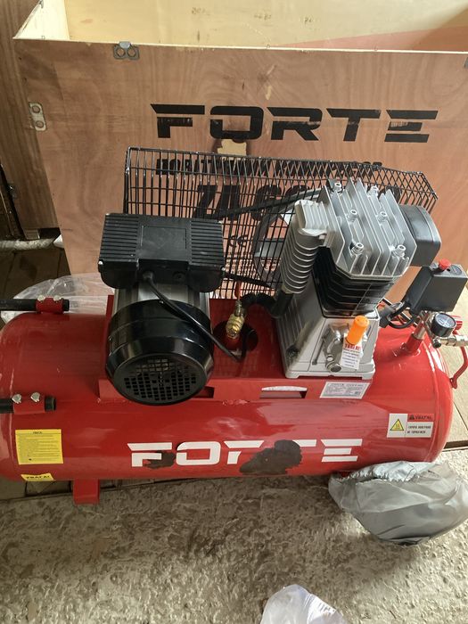 Компресор ремінний Forte ZA 66-100 безкоштовна доставка новою поштою