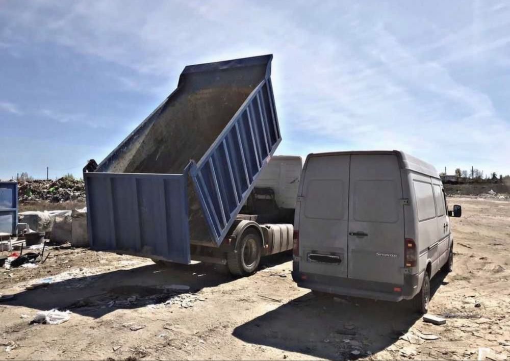 Вывоз мусора не дорого Газель хлама веток сміття камаз зил