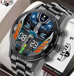 Smartwatch,meski amoled nowosc LIGE 1.39 cala