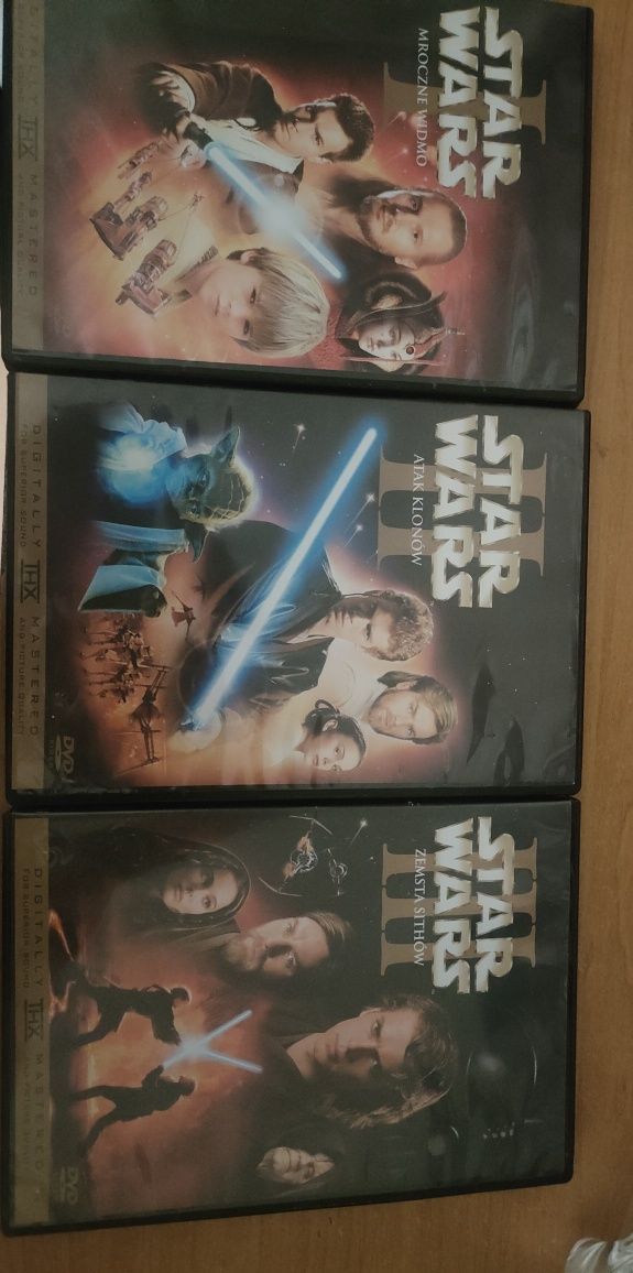 Star Wars DVD 3czesci