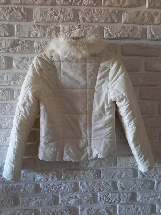 Kurtka jesienno zimowa ecru  XS/S